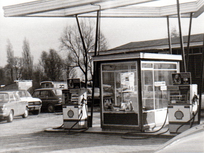 壳牌70年代加油站